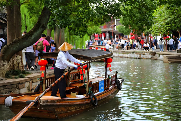 Zhujiajiao Water Town: A Fully Customizable 1-Day Escape (Private Vehicle Included)