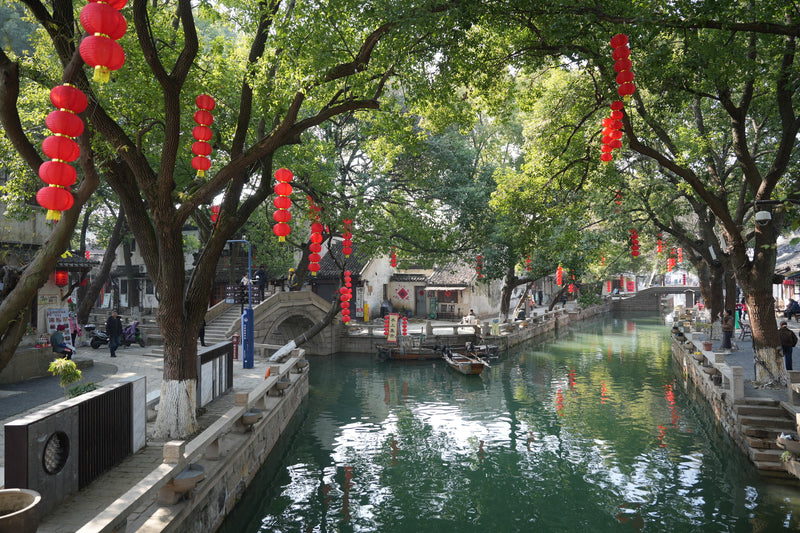 Water Town Serenity: Tongli Day Tour with UNESCO Gardens, Boat Ride & Pingtan Teahouse