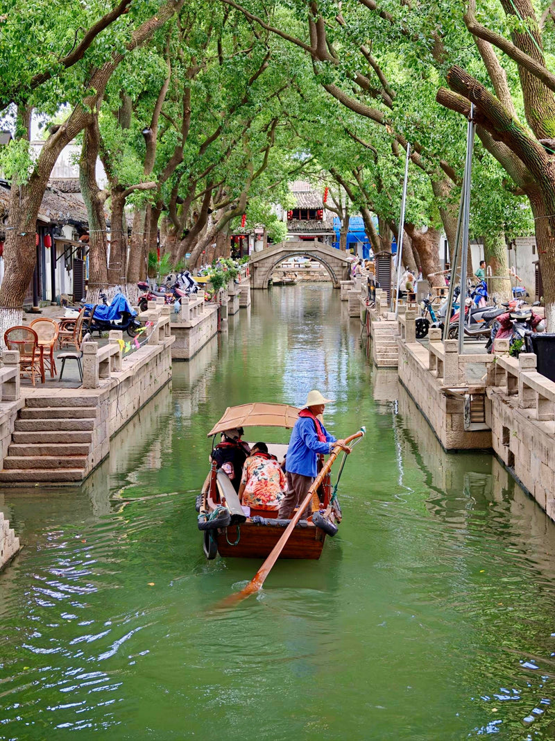Water Town Serenity: Tongli Day Tour with UNESCO Gardens, Boat Ride & Pingtan Teahouse